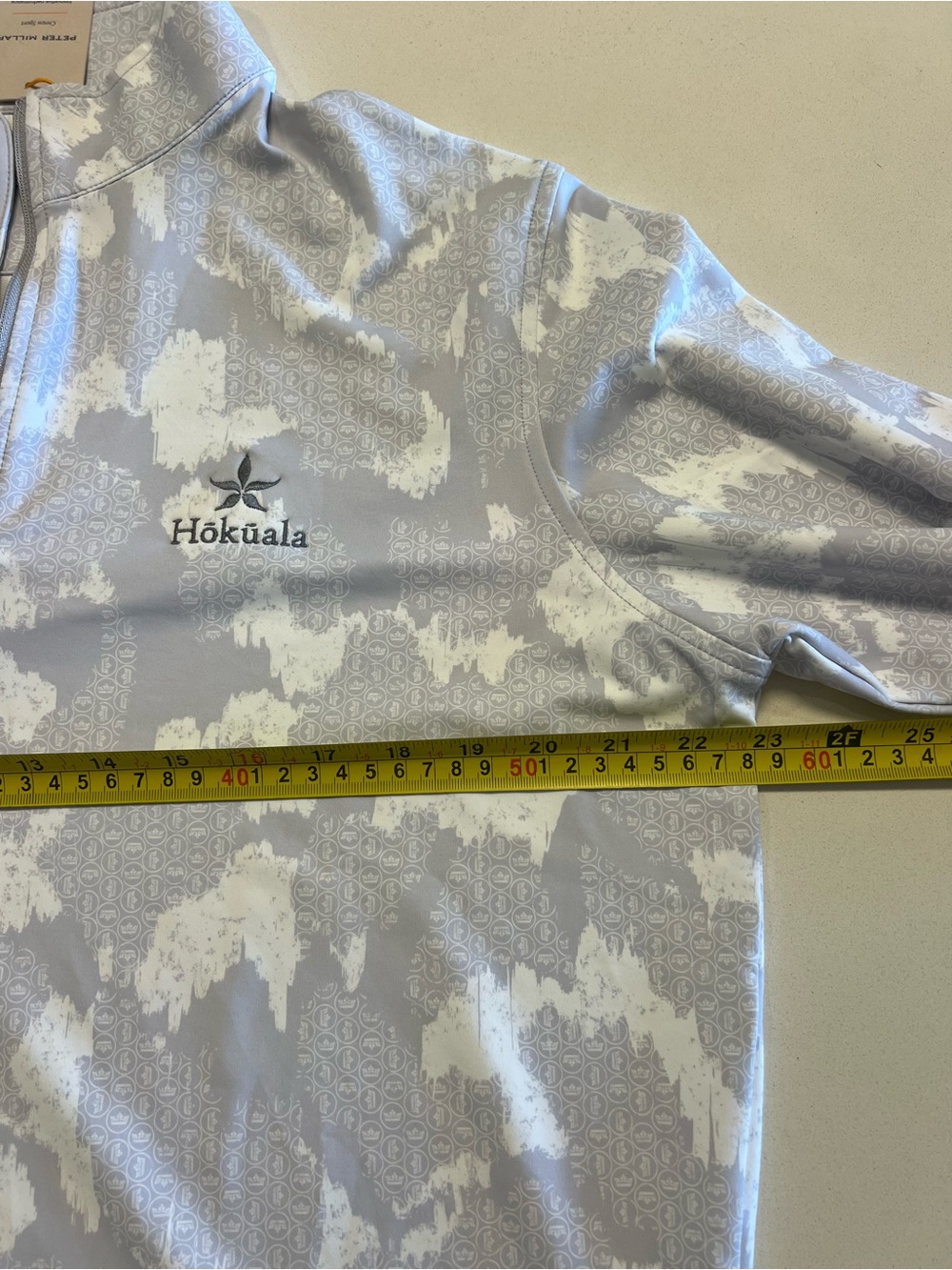 NWT Peter Millar Hokuala Quarter Zip Pullover Luxury Golf Resortwear 📐M - Picture 4 of 10